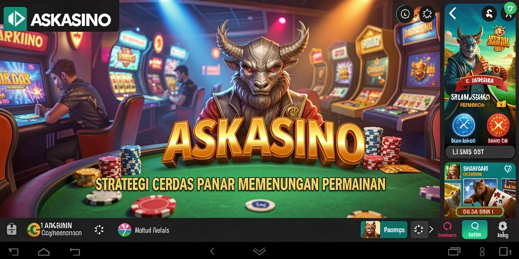 Tangkapan layar menunjukkan gameplay menarik ASKASINO dengan elemen strategi yang mendalam.