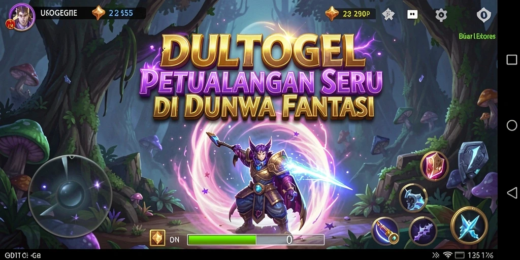 Tampilan menarik dari gameplay DULTOGEL yang memikat.