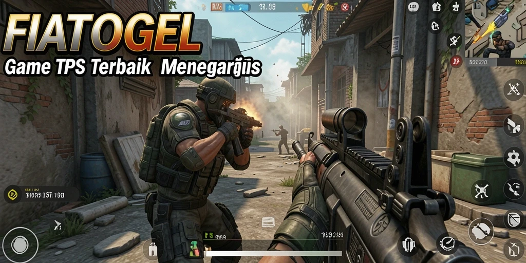 Screenshot gameplay FIATOGEL yang penuh aksi dan strategi.