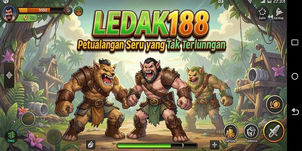 Tampilan menarik dari gameplay LEDAK188 yang penuh petualangan.