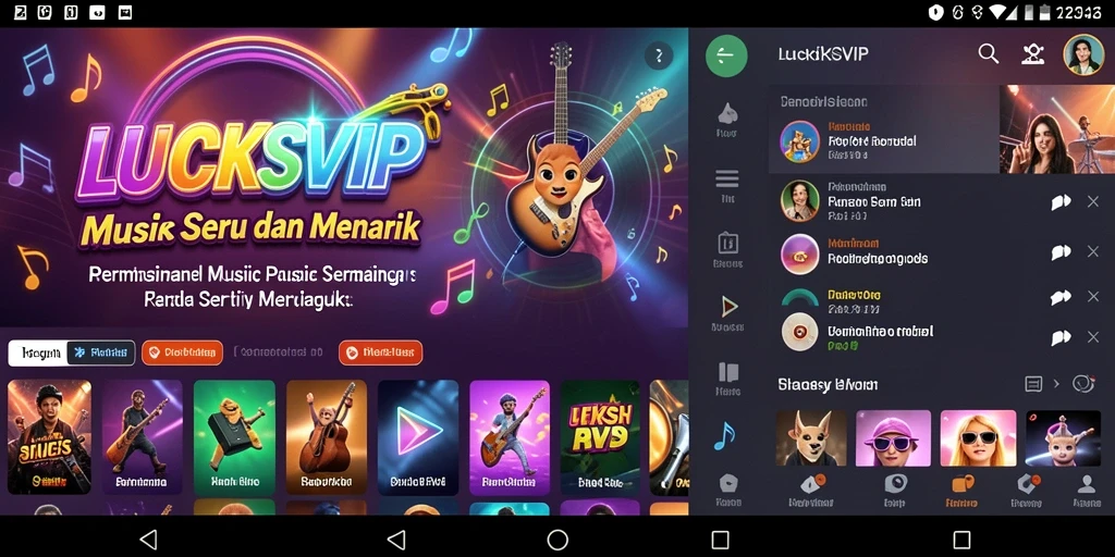 Gameplay menarik dari LUCKSVIP dengan musik yang menggugah.