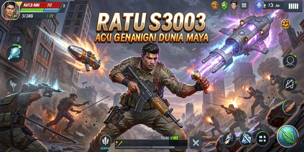 Tampilan pengguna yang menarik saat pertempuran di RATU303.