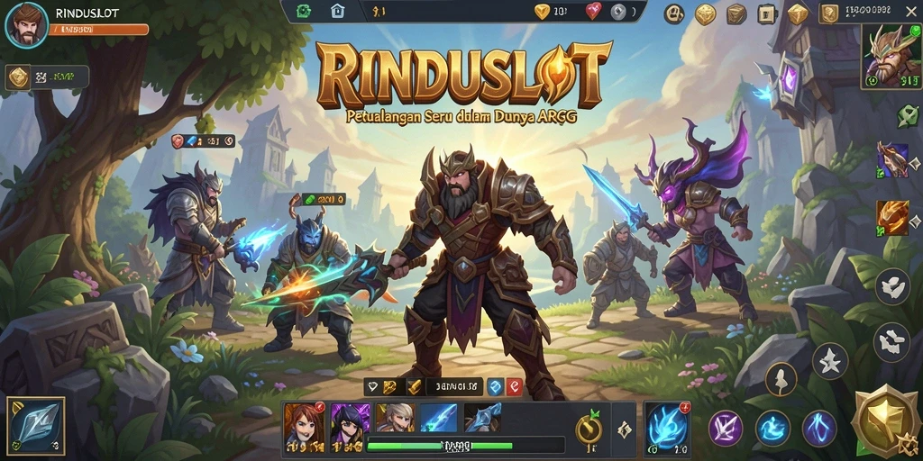 Tampilan menarik dari gameplay RINDUSLOT yang penuh aksi.