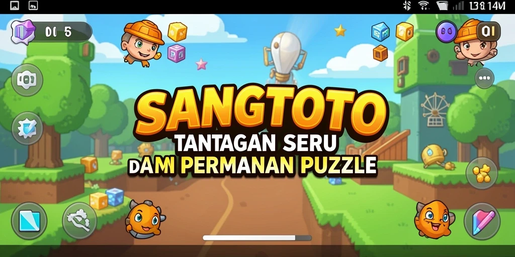 Screenshot gameplay SANGTOTO yang memperlihatkan tantangan menarik.