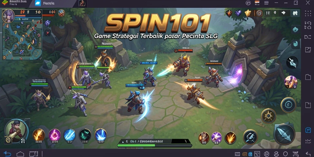 Tampilkan pengalaman gameplay SPIN101 yang seru dan menarik.